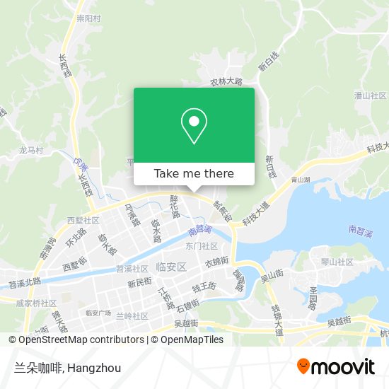 兰朵咖啡 map