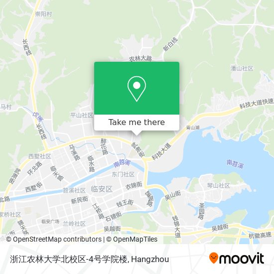 浙江农林大学北校区-4号学院楼 map