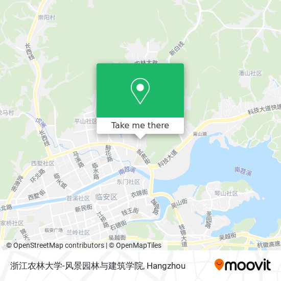 浙江农林大学-风景园林与建筑学院 map