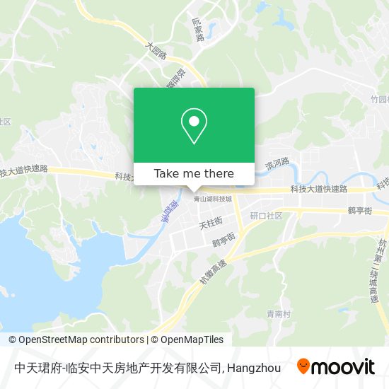 中天珺府-临安中天房地产开发有限公司 map