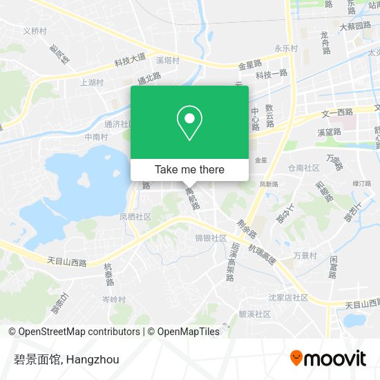 碧景面馆 map