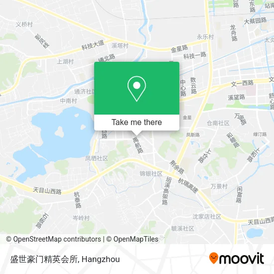 盛世豪门精英会所 map
