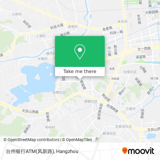 台州银行ATM(凤新路) map
