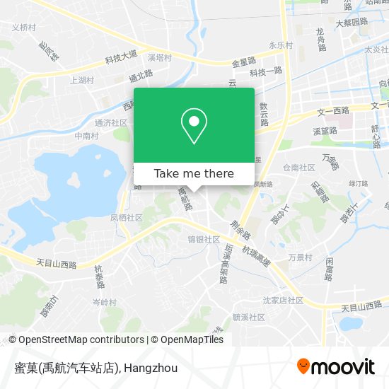 蜜菓(禹航汽车站店) map
