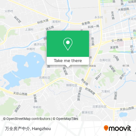 万全房产中介 map