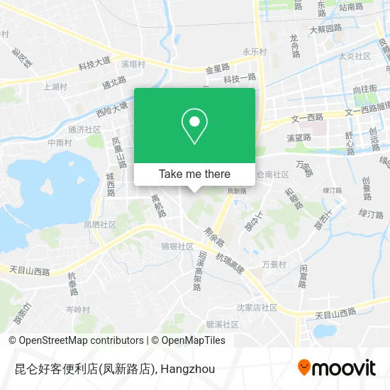昆仑好客便利店(凤新路店) map