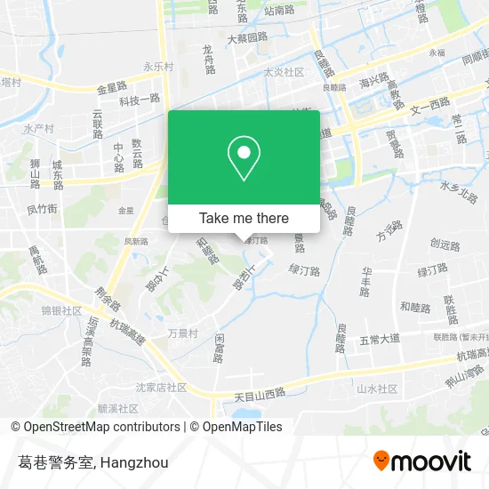 葛巷警务室 map