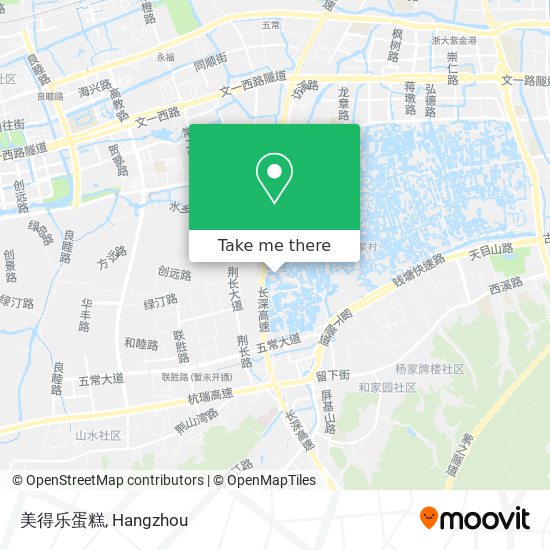美得乐蛋糕 map