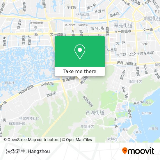 法华养生 map
