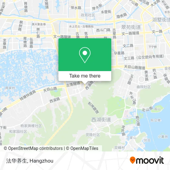法华养生 map