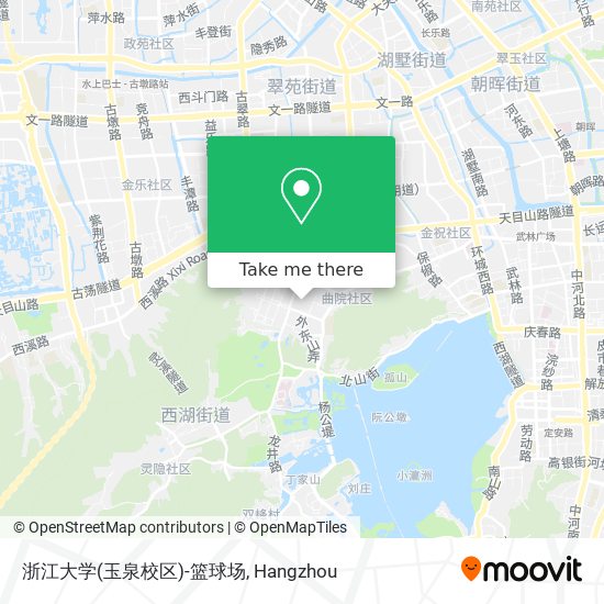 浙江大学(玉泉校区)-篮球场 map