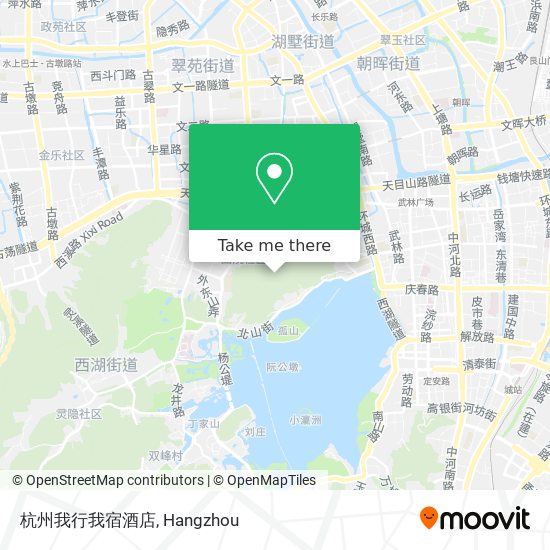 杭州我行我宿酒店 map