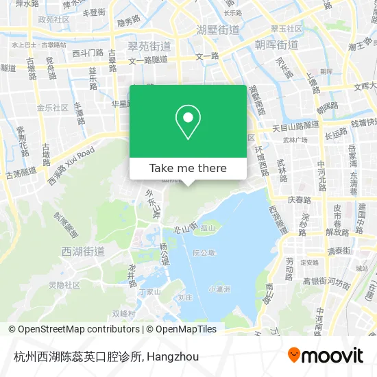 杭州西湖陈蕊英口腔诊所 map
