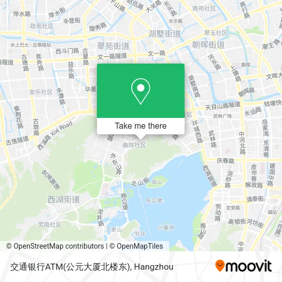 交通银行ATM(公元大厦北楼东) map