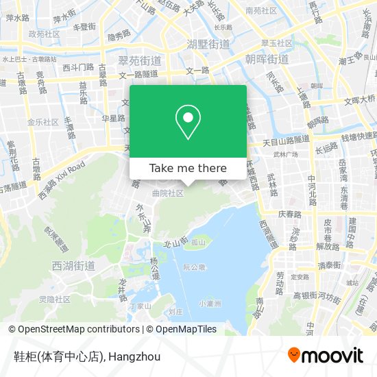 鞋柜(体育中心店) map
