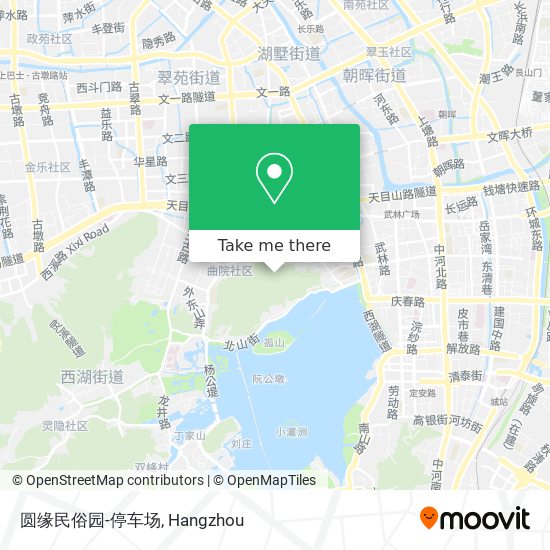 圆缘民俗园-停车场 map