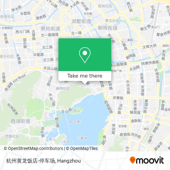 杭州黄龙饭店-停车场 map