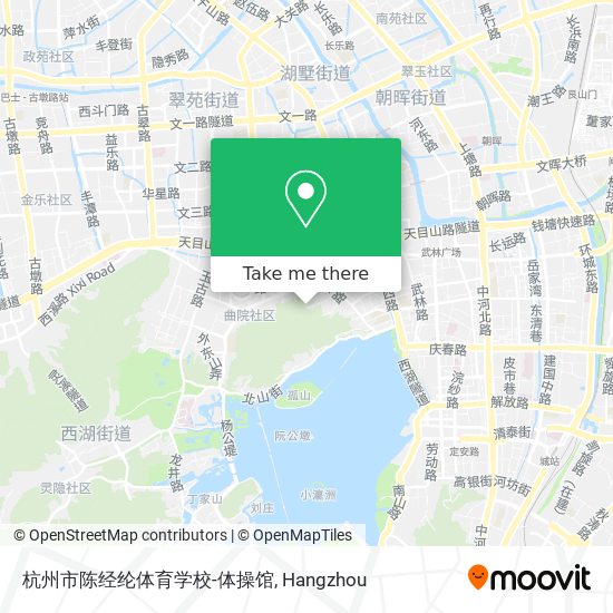 杭州市陈经纶体育学校-体操馆 map