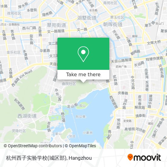 杭州西子实验学校(城区部) map