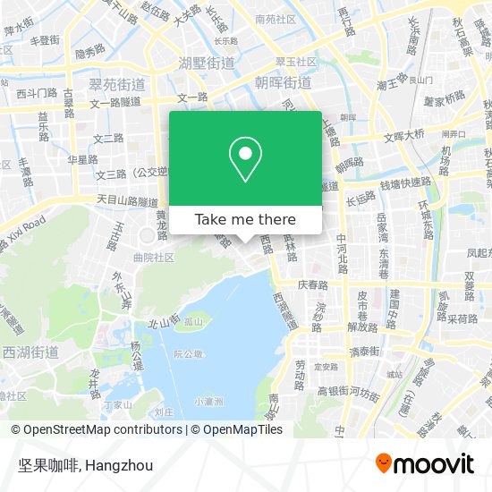坚果咖啡 map