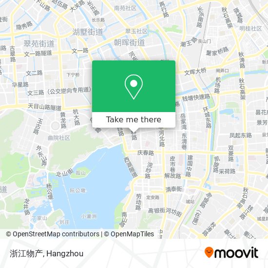 浙江物产 map