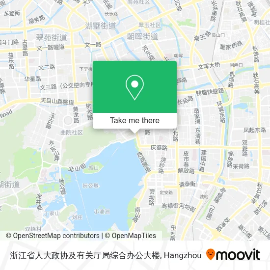 浙江省人大政协及有关厅局综合办公大楼 map