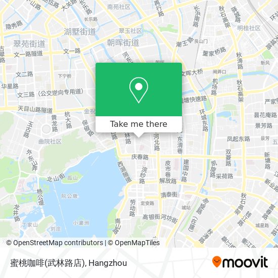 蜜桃咖啡(武林路店) map