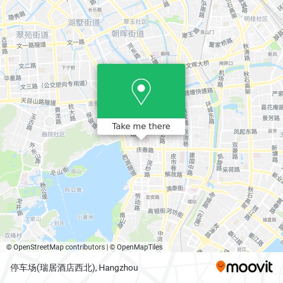 停车场(瑞居酒店西北) map