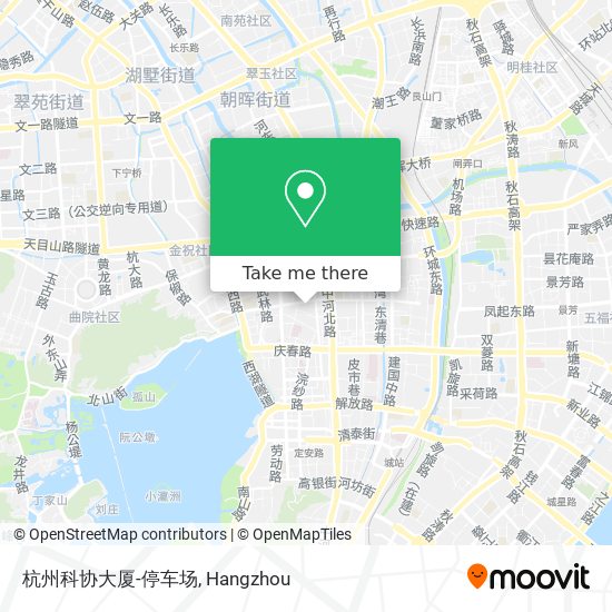杭州科协大厦-停车场 map