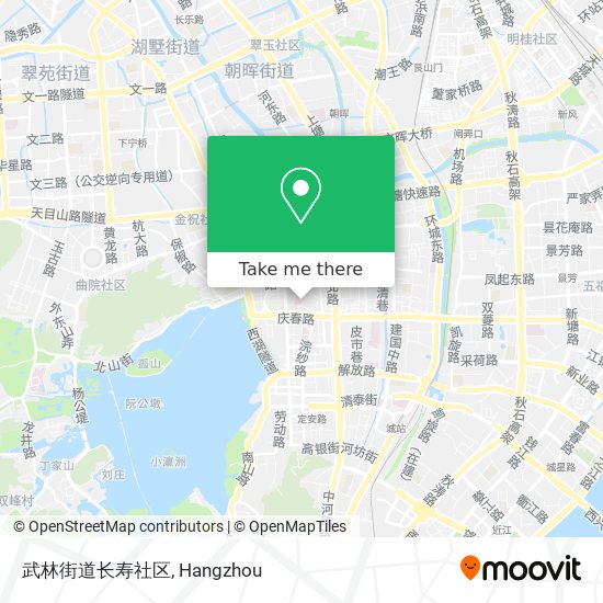武林街道长寿社区 map