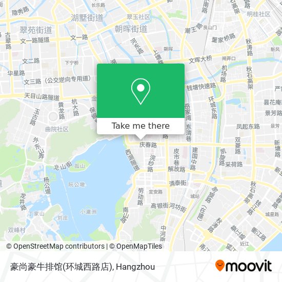 豪尚豪牛排馆(环城西路店) map