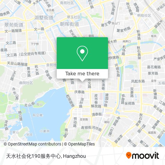天水社会化190服务中心 map