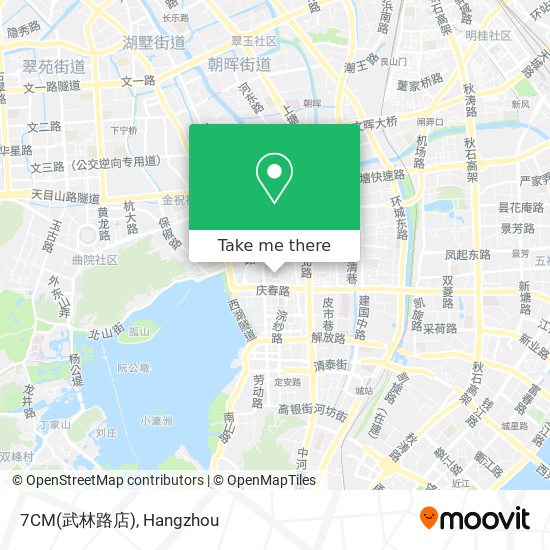 7CM(武林路店) map