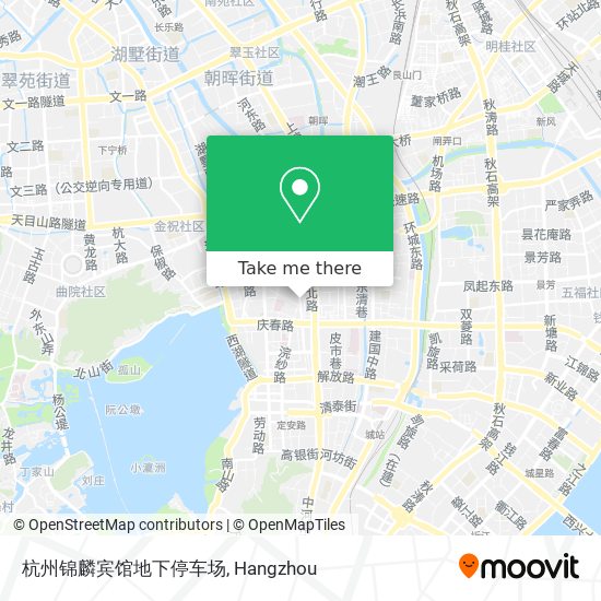 杭州锦麟宾馆地下停车场 map