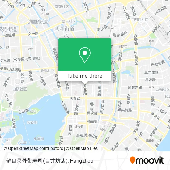 鲜目录外带寿司(百井坊店) map