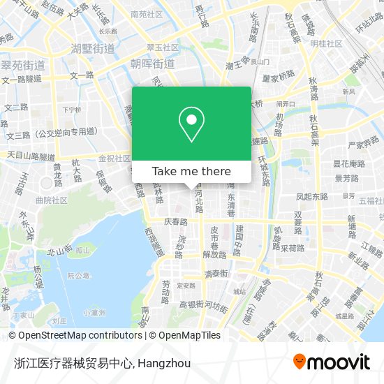 浙江医疗器械贸易中心 map