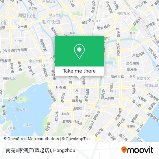南苑e家酒店(凤起店) map