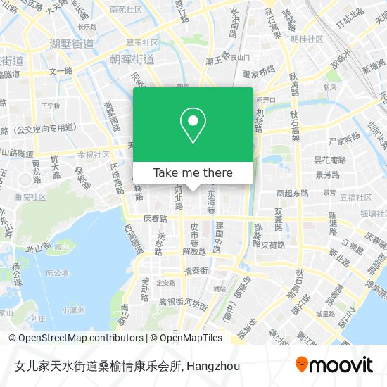 女儿家天水街道桑榆情康乐会所 map