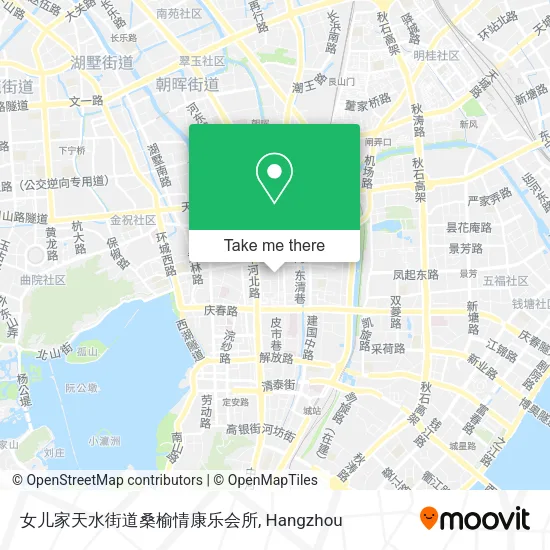 女儿家天水街道桑榆情康乐会所 map