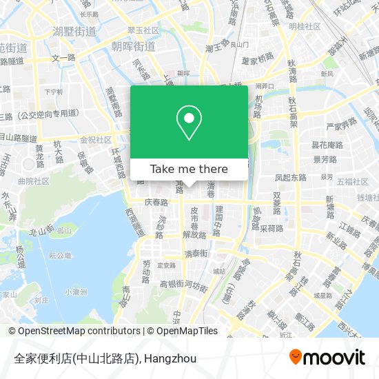 全家便利店(中山北路店) map