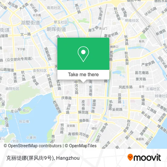 克丽缇娜(屏风街9号) map