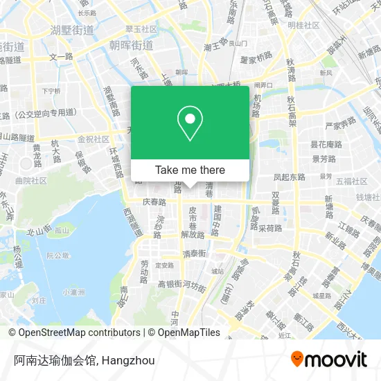 阿南达瑜伽会馆 map