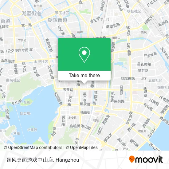暴风桌面游戏中山店 map