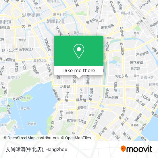 艾尚啤酒(中北店) map