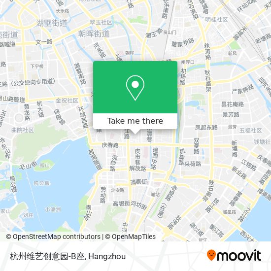 杭州维艺创意园-B座 map