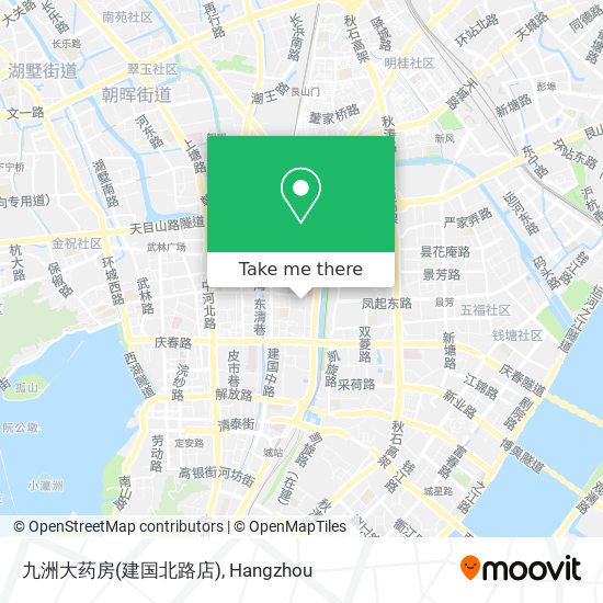 九洲大药房(建国北路店) map