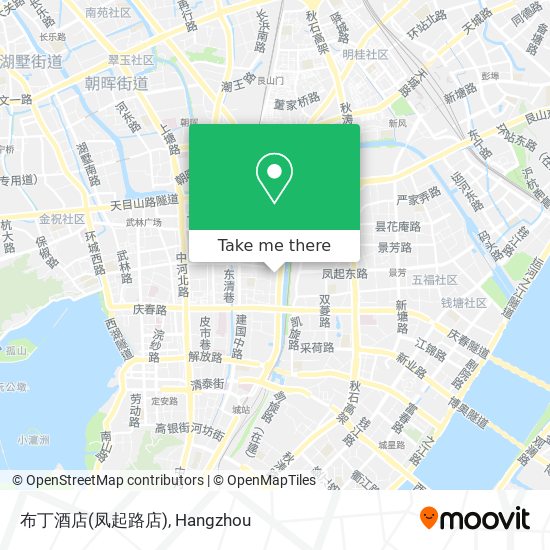 布丁酒店(凤起路店) map