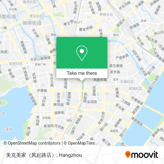 美克美家（凤起路店） map