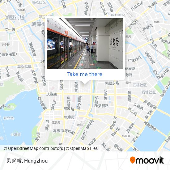 凤起桥 map