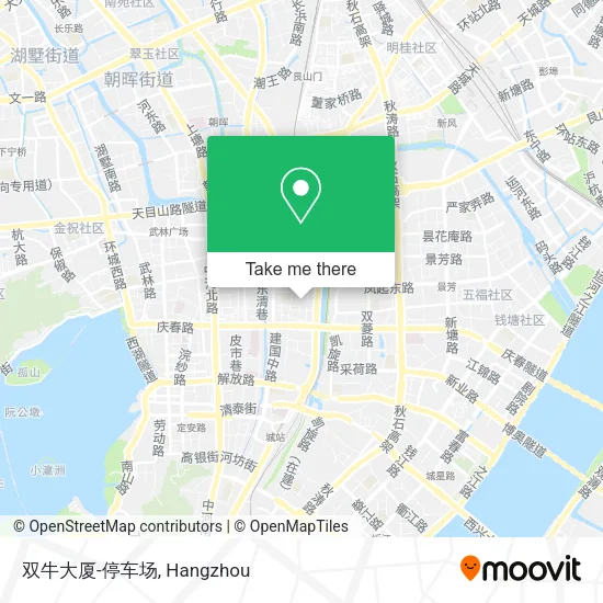 双牛大厦-停车场 map